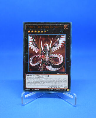 Yu-Gi-Oh! Cyber Dragon Infinity [LEDD-ENB31] Ultra Rare 1st Ed NM-image