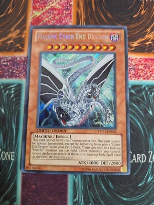 Yu-Gi-Oh! Malefic Cyber End Dragon YMP1-EN004 Limited Secret Rare Near Mint-image