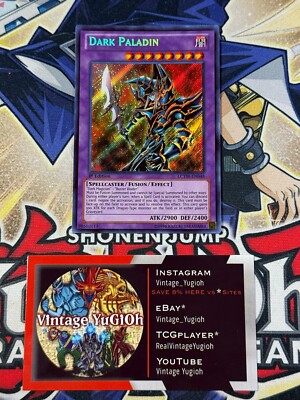 Yugioh Dark Paladin LCYW-EN048 1st Edition Secret Rare NM-image