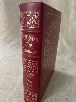 Easton Press Famous Editions All Men Are Brothers by Pearl S Buck NEAR MINT SB-image