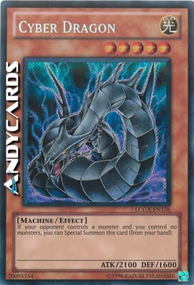 CYBER DRAGON • (Cyber Dragon) • Secret • LCGX EN176 • Unl • Yugioh! • ANDYCARDS-image
