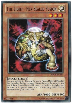Yu-Gi-Oh!, Cyber Dragon Revolution, The Light - Hex-Sealed Fusion SDCR-EN017-image
