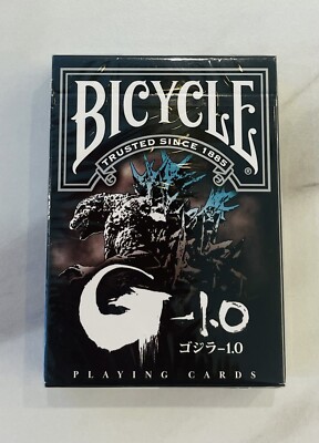 GODZILLA Bicycle Playing Cards , Movie GODZILLA-1.0 , Japan Limited 2024-image
