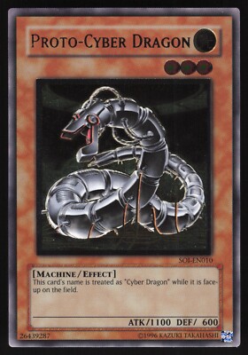 Proto-Cyber Dragon - SOI-EN010 - Ultimate Rare EURO - Yugioh 3-image