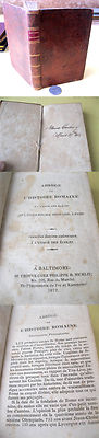 ABREGE DE L'HISTOIRE ROMAINE,A L'USAGE  DES ELEVES,1812-image