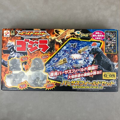 Vintage Konami Godzilla Beast Shooter Versus Field Board Game NEW Japan Import-image