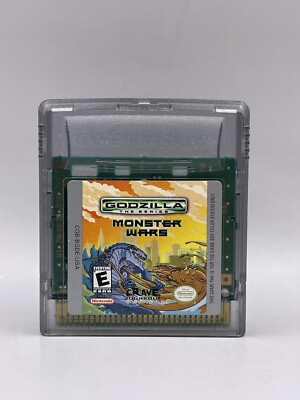 Godzilla Monster Wars for Nintendo Gameboy Color, Advance & SP AUTHENTIC Rare🔥-image