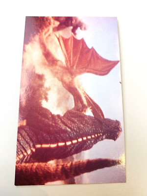 Godzilla  VS King Ghidorah Godzilla Card TOHO I From Japan G-2-image