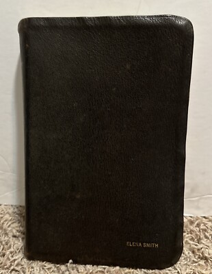 Oxford HOLY BIBLE New Scofield Reference Edit Concordance 1967 Dark Brown-image