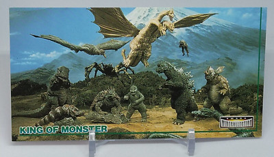 Godzilla King Ghidorah King of Monster Amada Wide Collection Card No.54 1996-image