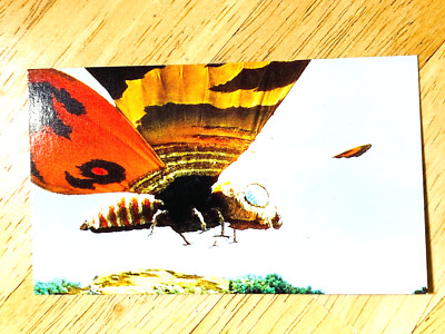 Mothra Godzilla Card TOHO I From Japan G-26-image