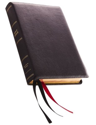 Holy Bible : King James Version, Black, Premium Goatskin Leather, Giant Print...-image