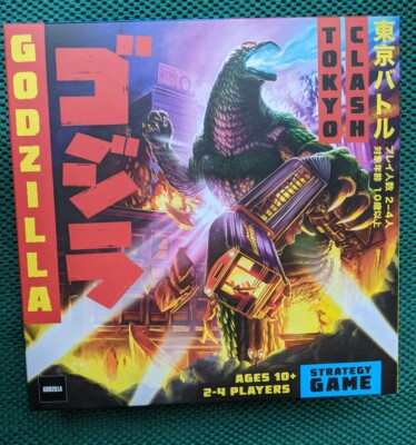 FUNKO GAMES- GODZILLA- STRATEGY GAME- NEW SEALED BOX-image