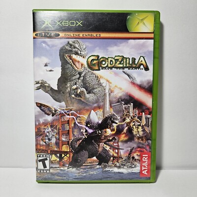 Godzilla: Save the Earth Microsoft Xbox 2004 (Damaged Case See Pics) Atari-image