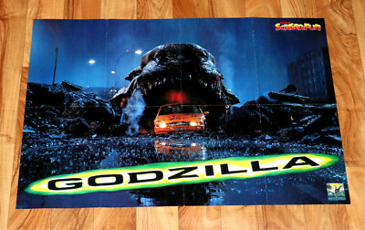Godzilla / The Avengers Very rare German Poster 42x58cm -image