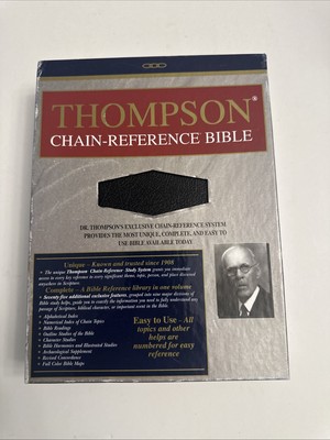 KJV Thompson Chain-Reference Bible Bonded Leather-image