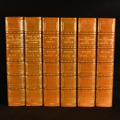 1900-05 6vols Love of an Uncrowned Queen Mrs Fitzherbert Queen of Tears Wilki...-image