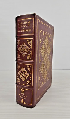 Franklin Library ABRAHAM LINCOLN The Prairie and War Years -Carl Sandburg!!-image