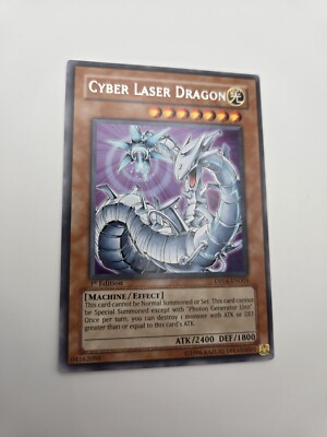 Yugioh - Cyber Laser Dragon DP04-EN003 - Rare 1st Edition-image