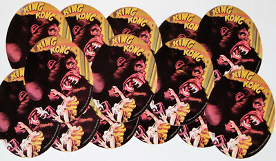 King Kong Creepy Classics Oval Playing Cards Deck of 53 New in Plastic Case-image