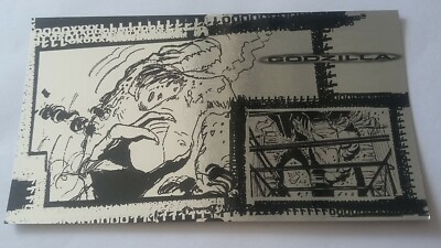Godzilla the movie supervue silverzilla foil card S3 (1:27 packs)-image