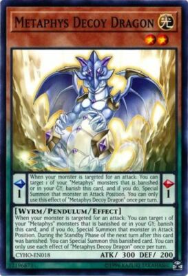 Metaphys Decoy Dragon - CYHO-EN018 - Common - Unlimited Edition x3 - Near Mint-image