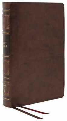 NKJV Thinline Reference Red Letter Genuine Leather BRAND NEW in Shrink Wrap!!!-image
