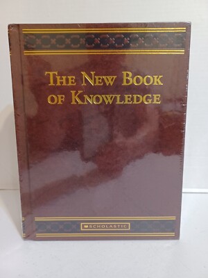 Lot of 2 The New Book Of Knowledge Volume A & B Scholastic Hardcover 2008 New-image