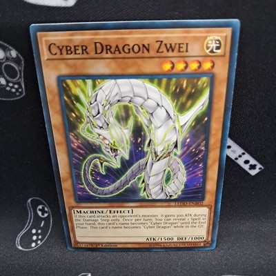 Cyber Dragon Zwei LEDD-ENB02 1st Edition LP+ Light Play Yu-Gi-Oh! Card-image