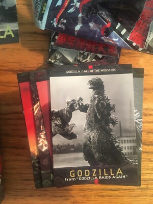 1996 CARDDASS MASTERS GODZILLA SINGLES YOU PICK $4.00 EACH RARE!!-image