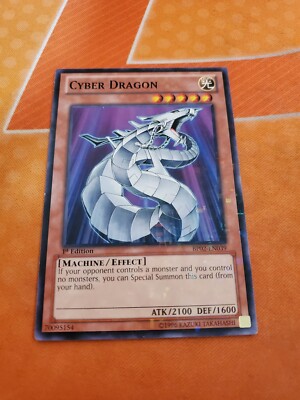 Yugioh - Cyber Dragon BP02-EN039 NM 1st ed Mosaic-image