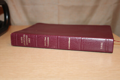 Dake's Annotated Reference Bible KJV 1963 Genuine Leather Brown Printed 1984 USA-image