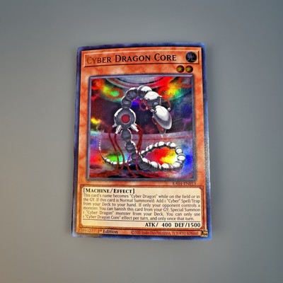 Cyber Dragon Core 1st Edition Quarter Century Secret Rare RA04-EN013 Yu-Gi-Oh-image