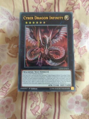 Yugioh-Cyber Dragon Infinty-Ultra Rare-1st Edition-LEDD ENB31 -image