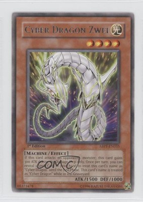 Cyber Dragon Zwei (Rare) 1st Ed. YuGiOh Absolute Powerforce #ABPF-EN035 00q0-image