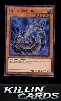 1st Edition Cyber Dragon (Alternate Art) BLC1-EN021 Ultra Rare Battles of Legend-image