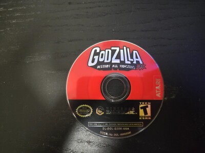 Godzilla-Destroy All Monsters - Nintendo Cube-image