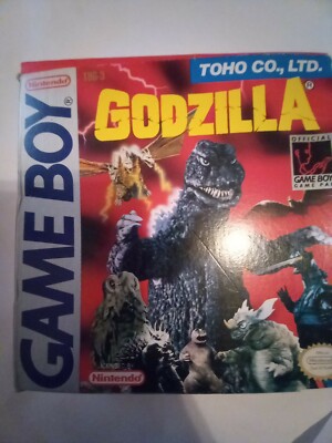 Godzilla (Nintendo Game Boy) With Box- Game & Manual in Excellent Condition*Rare-image