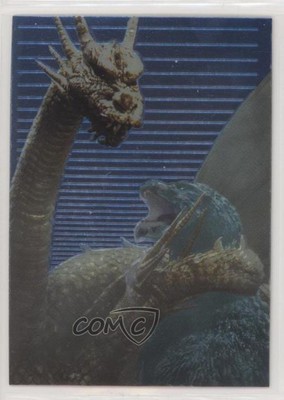 1996 JPP/Amada Godzilla Chromium Godzilla Battles Ghidorah #17 a9e-image