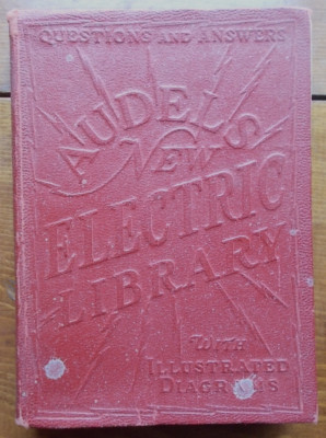 AUDELS  New Electric Library - Volume VII 7 -1942 SC-wiring, light, power, +++++-image