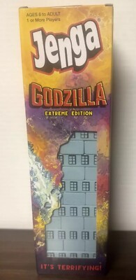 Jenga: Godzilla Extreme Edition NEW It's Terrifying! Classic Tower Game Movie-image