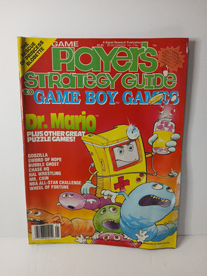 Game Player's Strategy Guide to Game Boy Games Dr Mario Godzilla Vol 2 No 1 1991-image