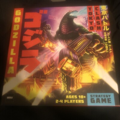 Funko Godzilla: Tokyo Clash - Strategy Board Game-image