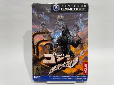 GODZILLA Nintendo gamecube GC Import Japan godzilla monster brawl Retrospective-image