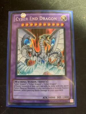 LCGX-EN181 Cyber End Dragon Secret Rare UNL Edition Mint YuGiOh Card-image