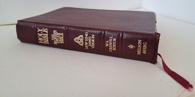 Believers Study Bible NKJV - W A Criswell - Genuine Bonded Leather-image