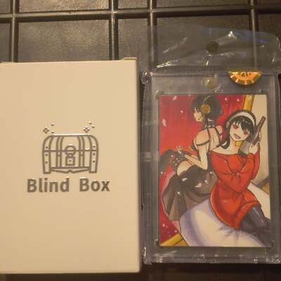 Anime Blind Box Trading Card Set-image