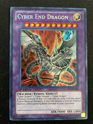 Cyber End Dragon - LCGX-EN182 - Secret Rare - 1st Edition - LP-image