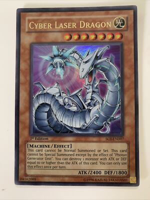 Cyber Laser Dragon SOI-EN007 Ultra Rare Unlimited-image