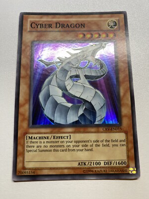 Yugioh Cyber Dragon Super Rare Unlimited CRV-EN015 HP-image